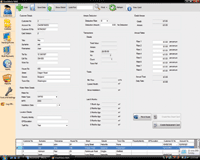 typical smartmeter prepayment software screen